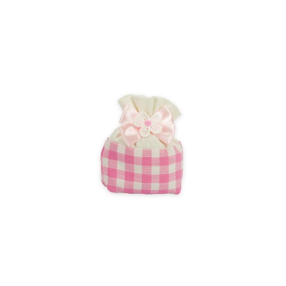 SACCHETTO QUADRETTO ROSA CAPPL 50-10
